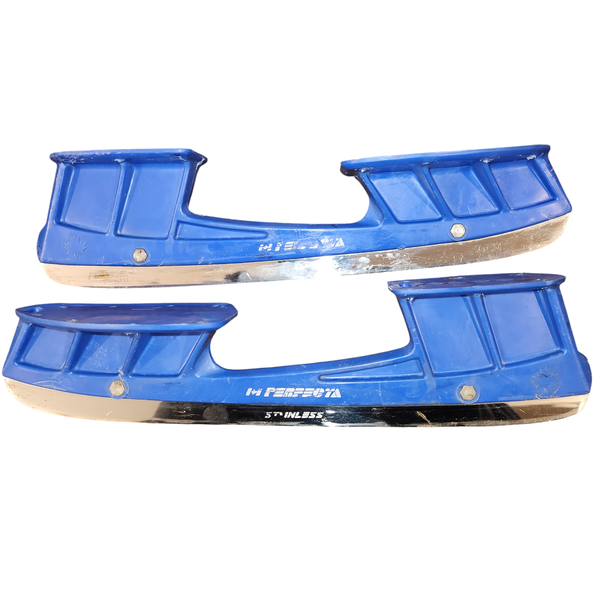 GRETZKY STYLE BLUE PERFECTA HOLDERS & STEEL SIZE 30CM (300mm) VINTAGE