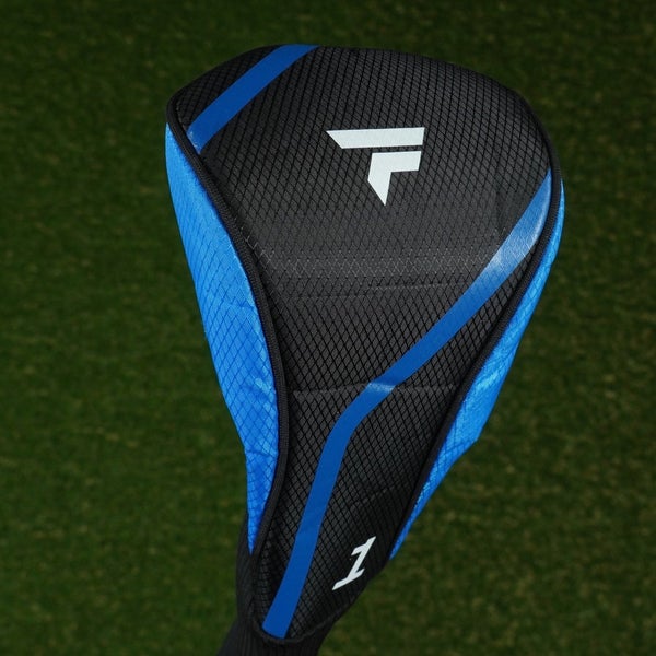 TOP FLITE XL 24 DRIVER HEADCOVER BLACK / BLUE ~ LOOK!!