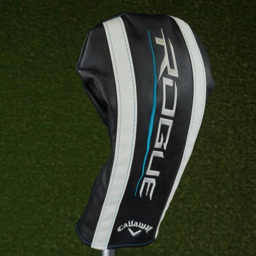 CALLAWAY ROGUE DRIVER HEADCOVER BLACK / WHITE /BLUE ~ LOOK!!