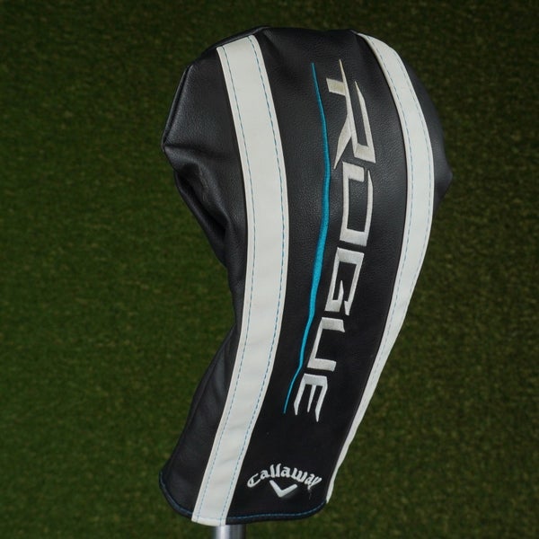 CALLAWAY ROGUE DRIVER HEADCOVER BLACK / WHITE /BLUE ~ LOOK!!