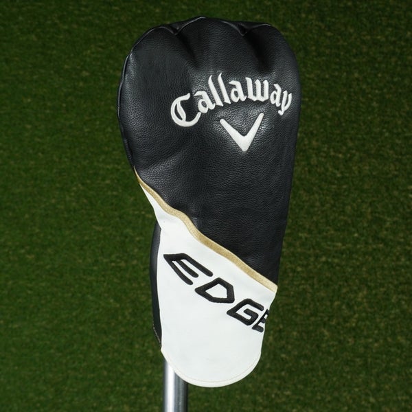 CALLAWAY EDGE HEADCOVER BLACK / WHITE / GOLD ~ LOOK!!
