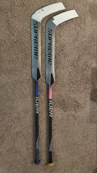 Intermediate Bauer M5 Pro Regular Goalie Stick 23" Paddle (Used)