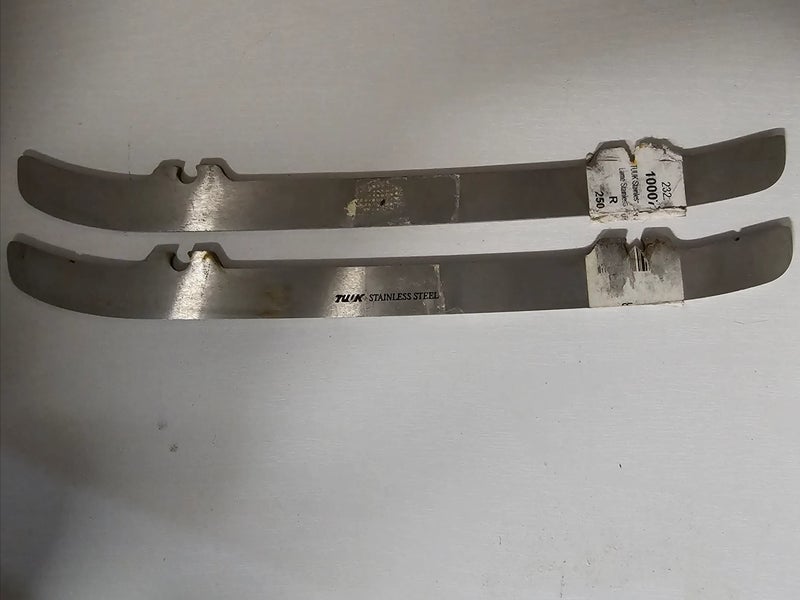 Bauer Tuuk stainless steel pair 250mm(New)