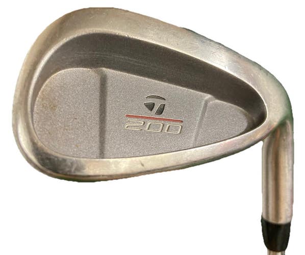 TaylorMade 200 Sand Wedge 55 RH S-90 Stiff Steel 35 In. New Jumbo Grip Nice Club