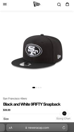 San Francisco Forty Niners (49ers, Niners) New Era Snapback Hat