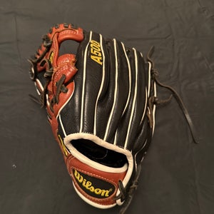 Wilson A500 LH Outfield Baseball Glove 11.5" (Used)