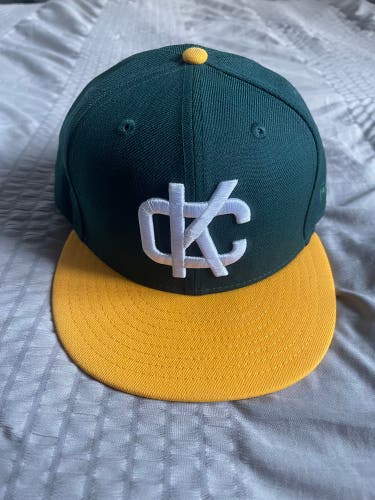 Kansas City Athletics Fitted Hat New Era Hat Heaven Exclusive Rare HTF