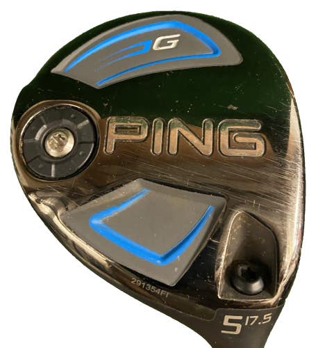 Ping G 5 Wood 17.5 RH 65g Alta Stiff Graphite 42 In Nice Grip HC Great Condition