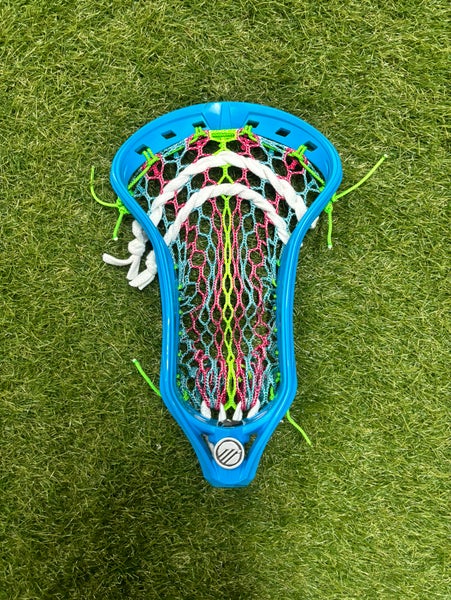 Hyperlite blue maverick Kinetik 3 Strung Head (New) with Jima x mesh semi soft