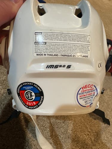 Small Bauer IMS 5.0 Helmet (Used)