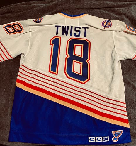 White XL Men's CCM Jersey (New)