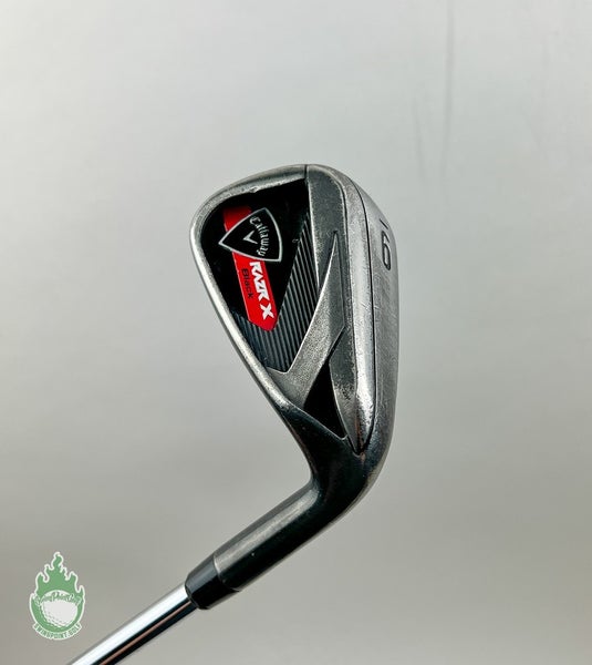 Used Right Handed Callaway RAZR X Black 9 Iron M-10 XP Uniflex Steel Golf Club