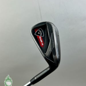 Used Right Handed Callaway RAZR X Black 7 Iron M-10 XP Uniflex Steel Golf Club