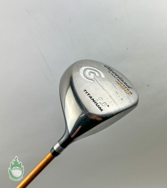RH Cleveland Launcher 400 Titanium Driver 9.5* Stiff Flex Graphite Golf Club