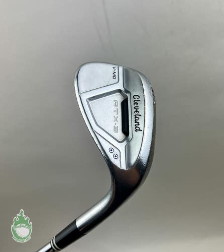 Right Handed Cleveland RTX-3 V-MG Wedge 60*-09 Wedge Flex Steel Golf Club