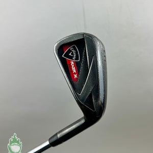 Used Right Handed Callaway RAZR X Black 5 Iron M-10 XP Uniflex Steel Golf Club
