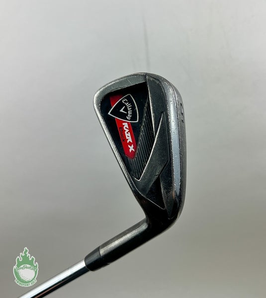 Used Right Handed Callaway RAZR X Black 5 Iron M-10 XP Uniflex Steel Golf Club