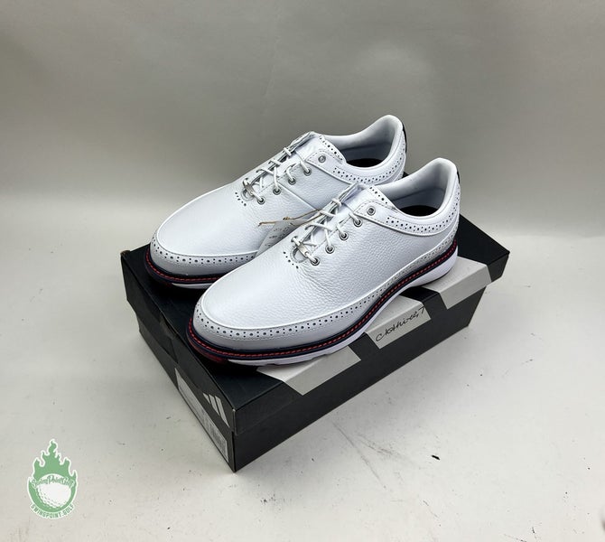 New Adidas MC80 Golf Shoes JH6144 White Men's Size US 9.5 Women's Size US 10.5