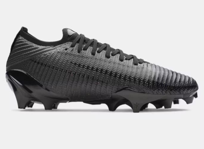 Under Armour Blur Pro Football Cleats Black/Silver Men’s Size 12 No Box