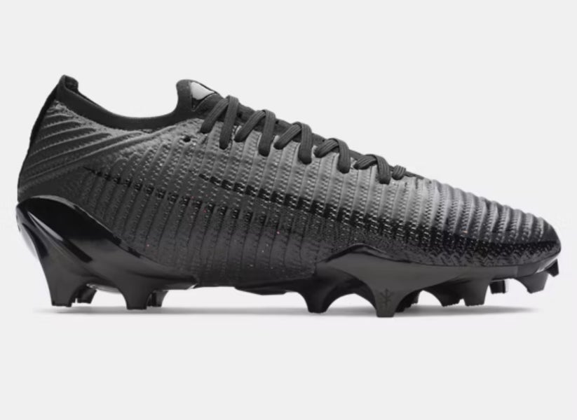 Under Armour Blur Pro Football Cleats Black/Silver Men’s Size 12 No Box