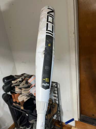 Rawlings Icon Composite USSSA Certified Bat (-5) 28 oz 32" (Used)