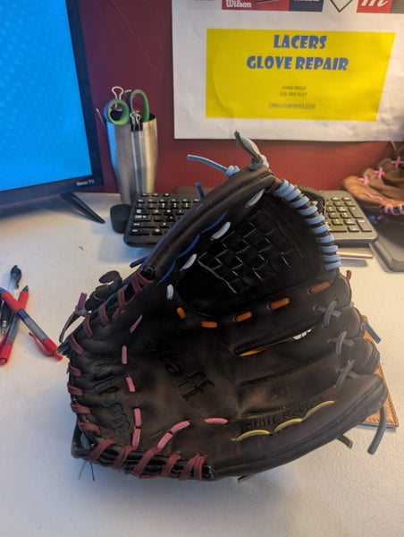 Pitcher's RH Wilson STAFF A1841 Baseball Glove 12.5" (Used)