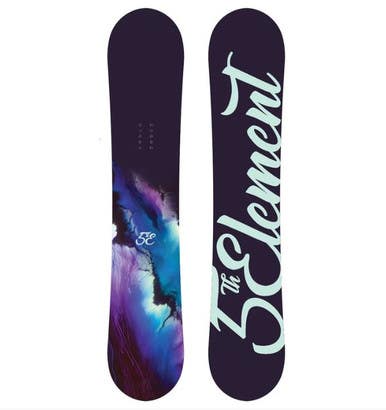 New 5TH ELEMENT STORM 148CM W LAYLA M/L WHT BINDINGS 11860-605STO148COM