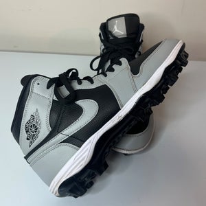Nike Jordan 1 Men's Size 10 Alpha Menace Mid Football Lacrosse Cleats