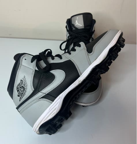 Nike Jordan 1 Men's Size 10 Alpha Menace Mid Football Lacrosse Cleats