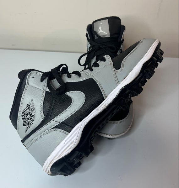 Nike Jordan 1 Men's Size 10 Alpha Menace Mid Football Lacrosse Cleats