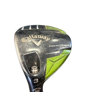 Used Callaway RAZR FIT XTREME Mens Fairway Wood LH 3 Wood 11850-S000022204