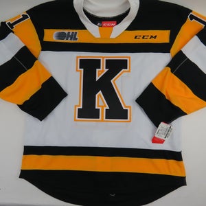 CCM Kingston Frontenacs OHL Pro Stock Game Issue Hockey Jersey #11 ROWE Size 54