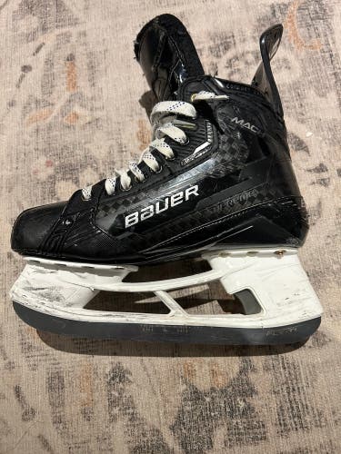 2022 Bauer Supreme Mach Hockey Skates Regular Width 7 Pro Stock