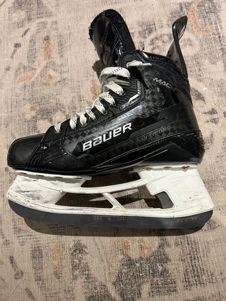 2022 Bauer Supreme Mach Hockey Skates Regular Width 7 Pro Stock