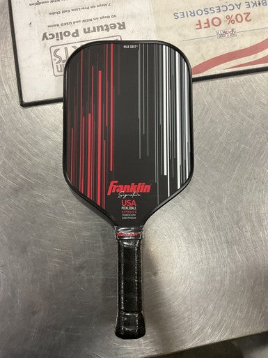Used Franklin PICKLEBALL PADDLE Pickleball Racquet Black 11614-S000225636