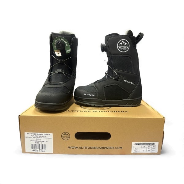 MEN'S ALTITUDE WILD BF (BIG FOOT) DIAL SNOWBOARD BOOTS - SIZES: 7-13