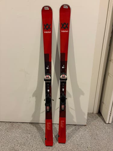 2023 Volkl Deacon 80 177 cm All Mountain Skis With Bindings Max Din 13 (Used)