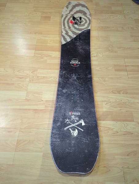 150cm Never Summer Dipstick Snowboard 2020 Beginners