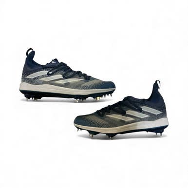 Used Adidas ADIZERO METAL CLEATS BB/SB Cleats Navy Blue Senior 9 11873-C000227314