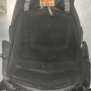 Used Rawlings BACKPACK BB/SB Player Backpack Black 11497-S000153902