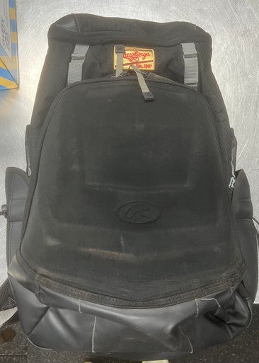 Used Rawlings BACKPACK BB/SB Player Backpack Black 11497-S000153902