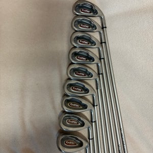 Men's Pinemeadow Excel Right Handed Iron Set Regular Flex 9 Pieces Graphite Shaft (Used)