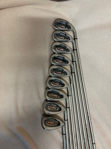 Men's Pinemeadow Excel Right Handed Iron Set Regular Flex 9 Pieces Graphite Shaft (Used)