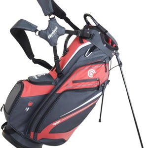 NEW Cleveland Golf CG Lightweight Red/Charcoal 14-Way Top Golf Stand Bag