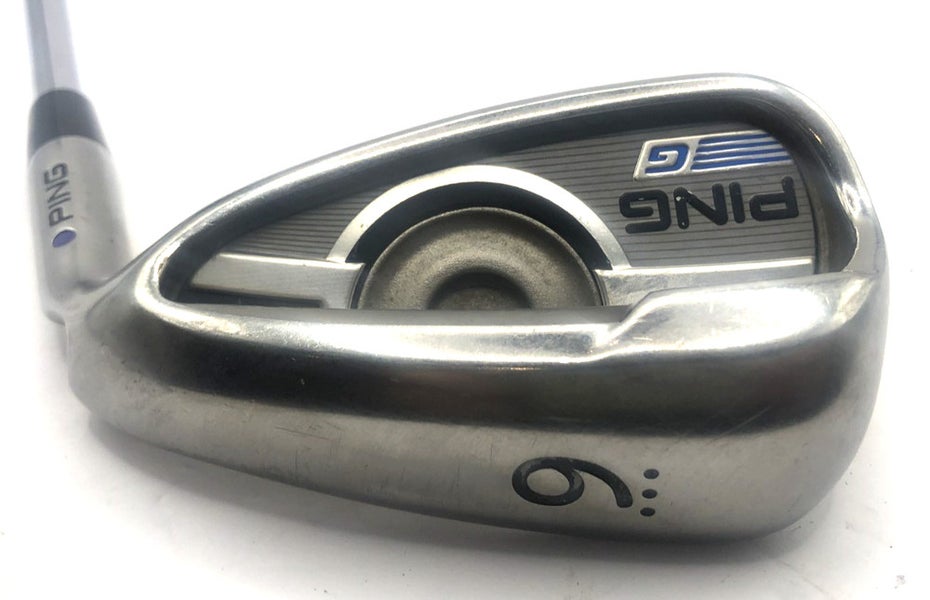 Ping G Series Blue Dot 9 Iron AWT 2.0 Regular Steel Shaft *Good*