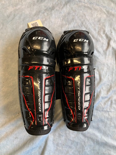 Youth CCM JetSpeed FT1 Shin Pads 8" (Used)