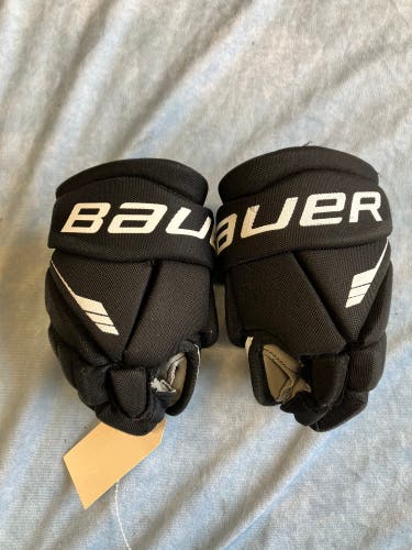Black Youth Bauer Lil Sport Gloves 8" (Used)