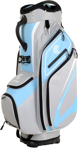 NEW Cleveland Golf CG Lightweight Blue/Grey 14-Way Top Golf Cart Bag