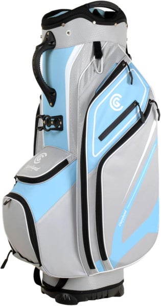 NEW Cleveland Golf CG Lightweight Blue/Grey 14-Way Top Golf Cart Bag
