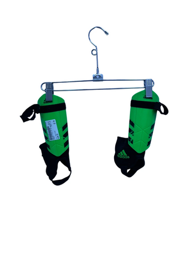 Used Adidas TIRO Soccer Shin Guards Junior Neon Green LG 11692-S000143101